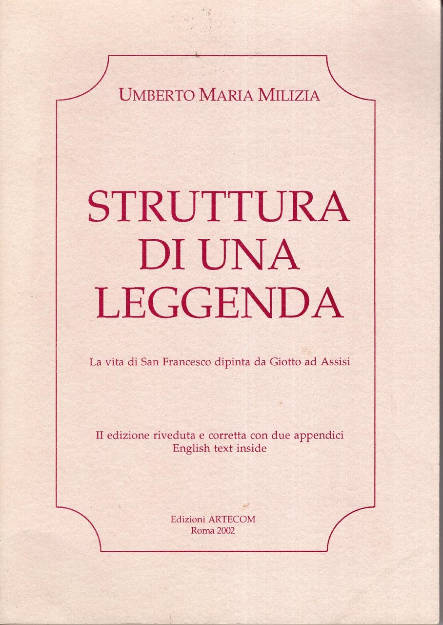 Struttura di una leggenda : la vita di san Francesco …