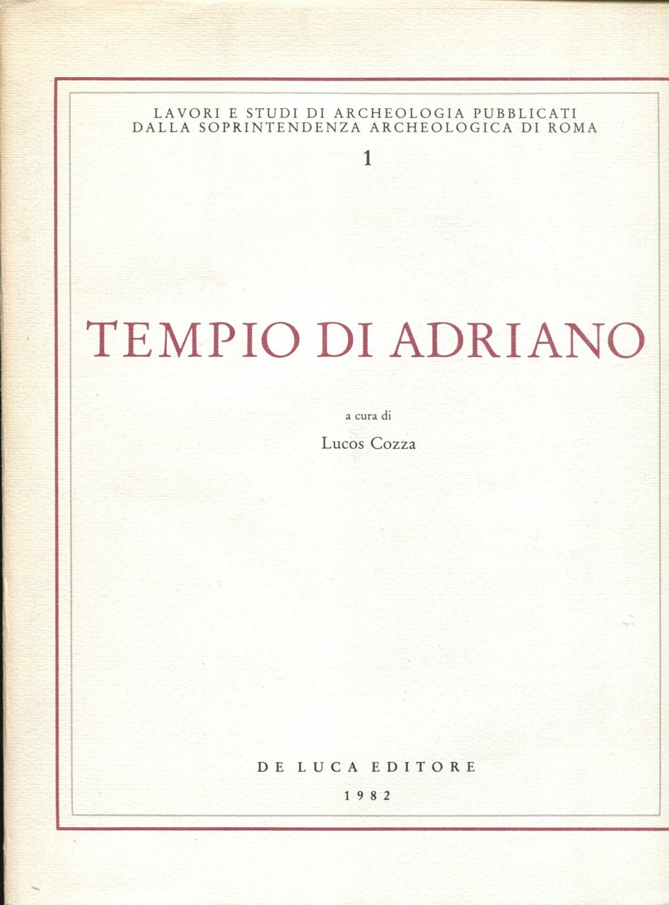 Tempio di Adriano | Immagine principale