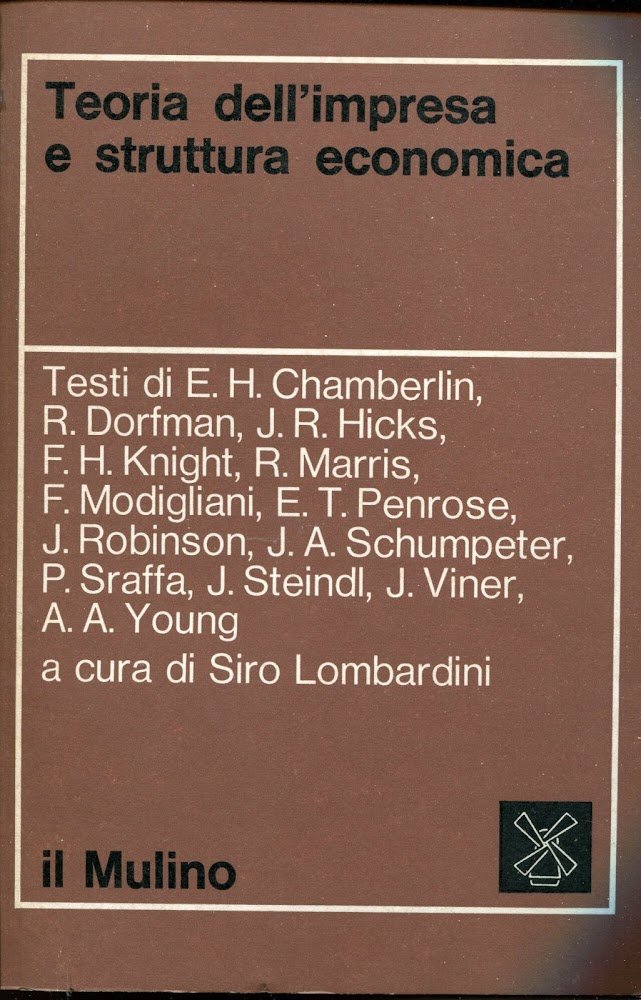 Teoria dell'impresa e struttura economica