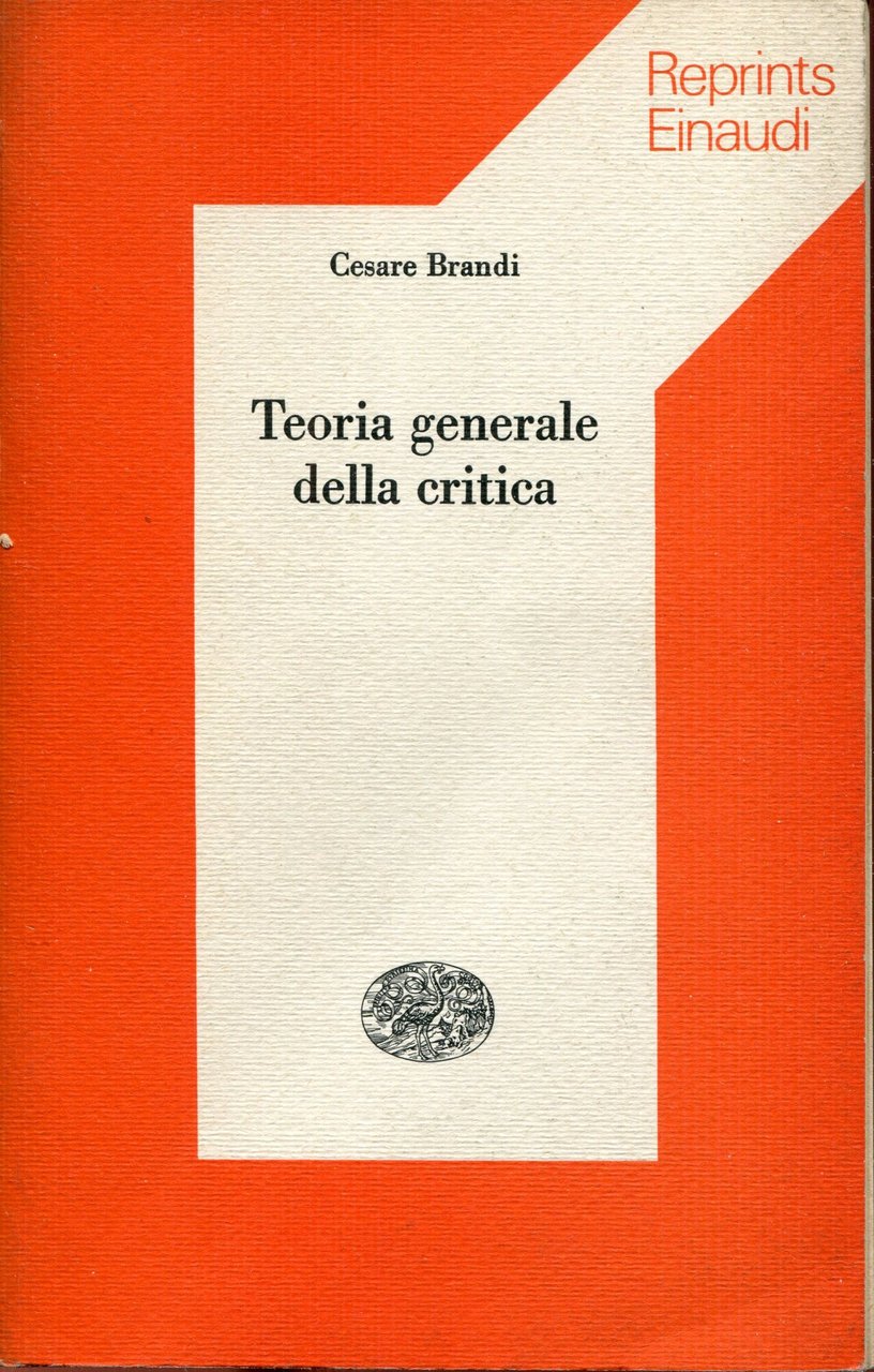 Teoria generale della critica | Immagine principale