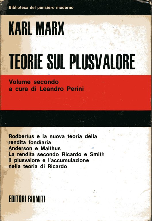 Teorie sul plusvalore. Libro quarto del Capitale. Volume secondo, a … | Immagine Gallery 2
