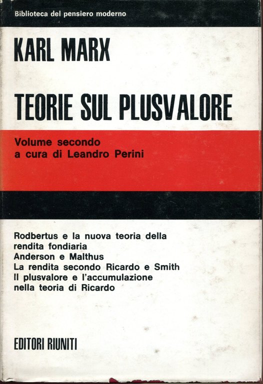 Teorie sul plusvalore. Libro quarto del Capitale. Volume secondo, a … | Immagine Gallery 3