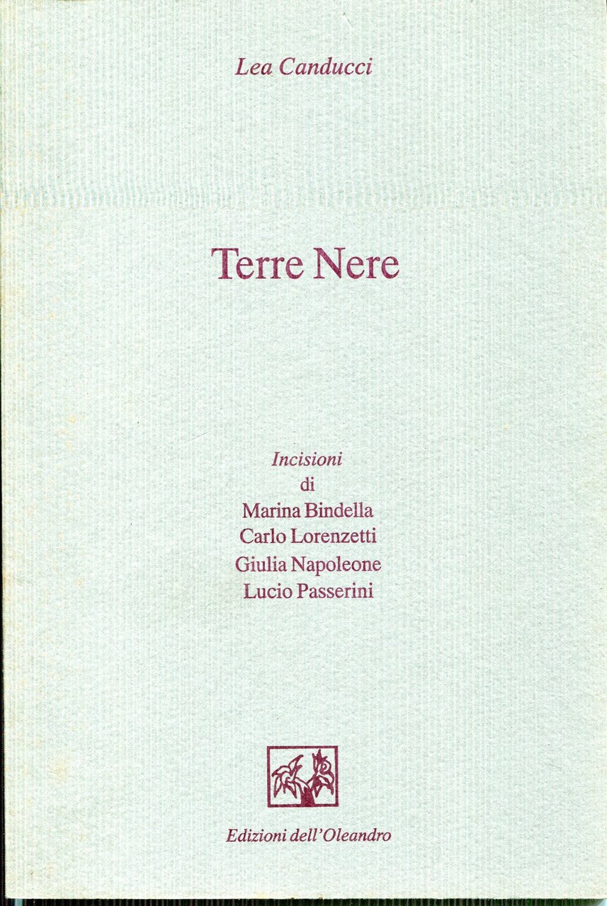 Terre Nere. Incisioni da: Marina Bindella, Carlo Lorenzetti, Giulia Napoleone, … | Immagine principale