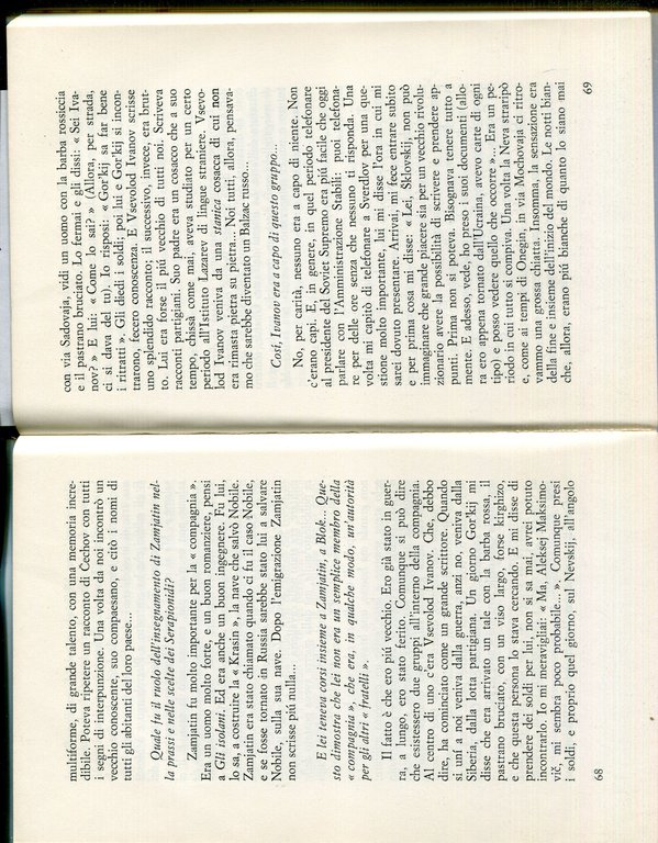 Testimone di un'epoca : conversazioni con Serena Vitale