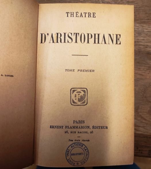 Théâtre d'Aristophane, 2 volumi in 1 tomo | Immagine Gallery 2