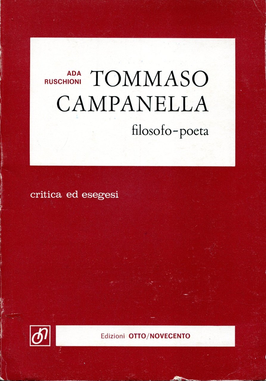 Tommaso Campanella filosofo-poeta. | Immagine principale