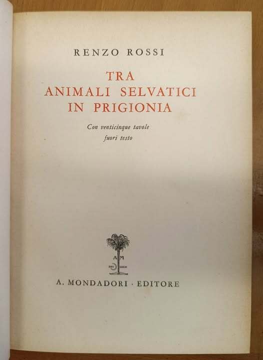 Tra animali selvatici in prigionia