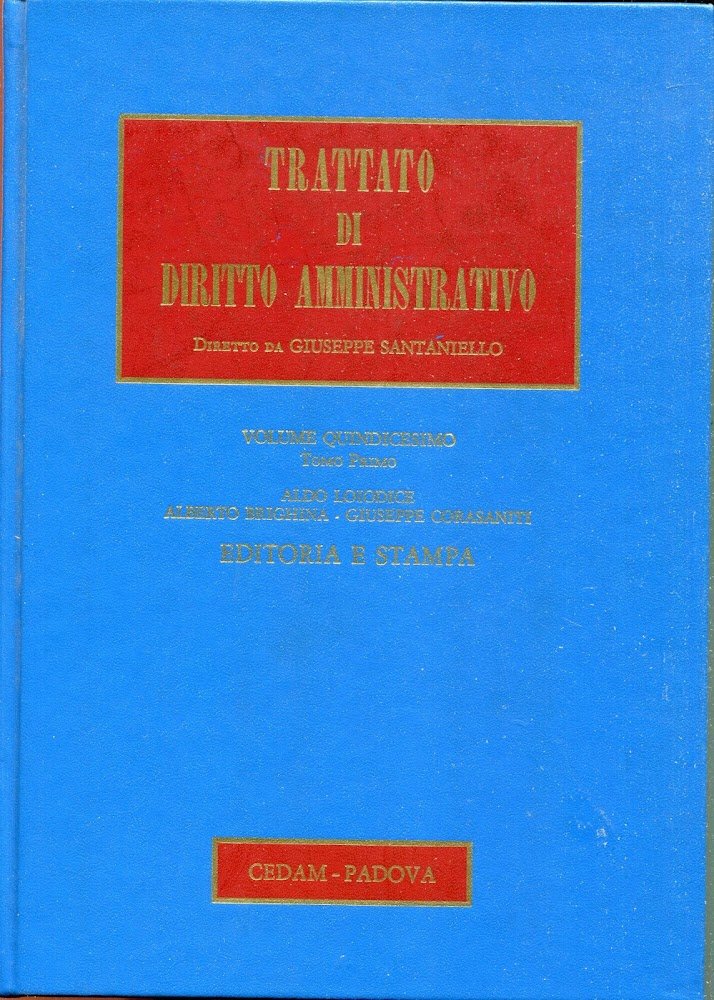 Trattato di diritto amministrativo 15.1: I servizi dell'informazione : editoria … | Immagine principale