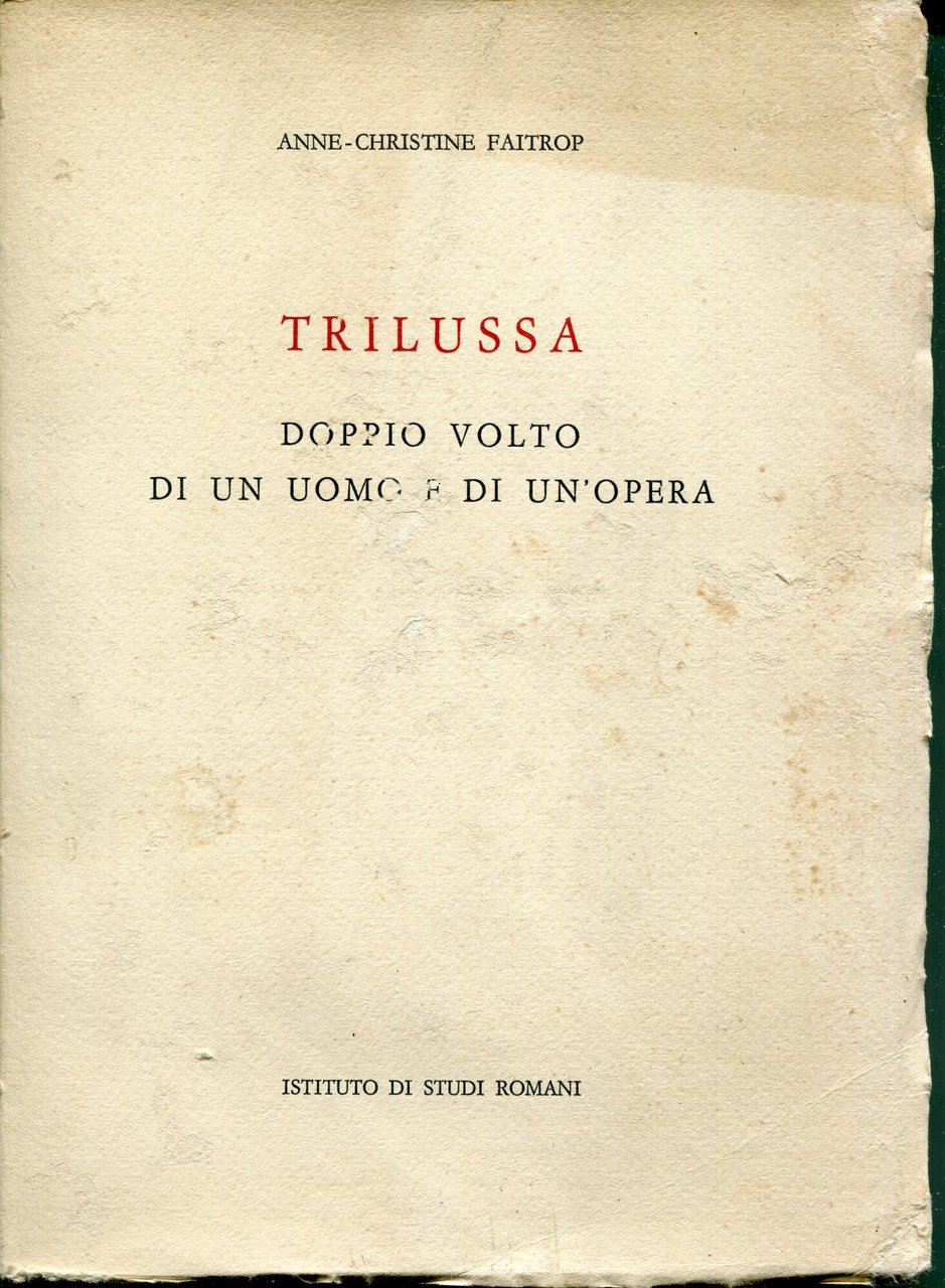 Trilussa : doppio volto di un uomo e di un'opera