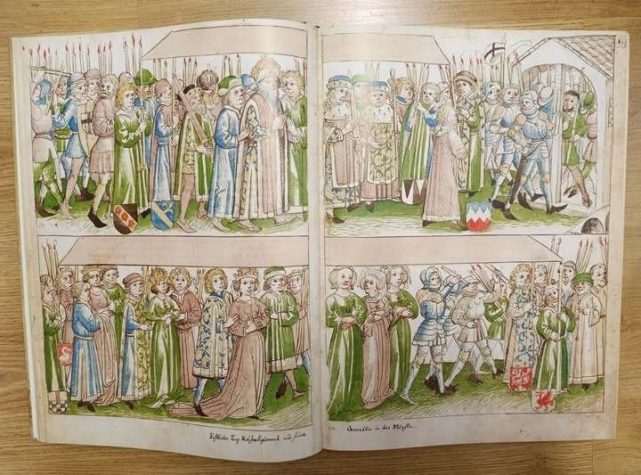 Ulrich Richental: Chronik des Konzils zu Konstanz: 1414-1418 | Immagine Gallery 2