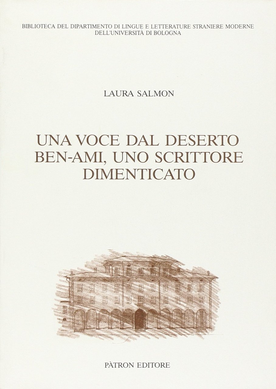 Una voce dal deserto: Ben-ami uno scrittore dimenticato | Immagine principale