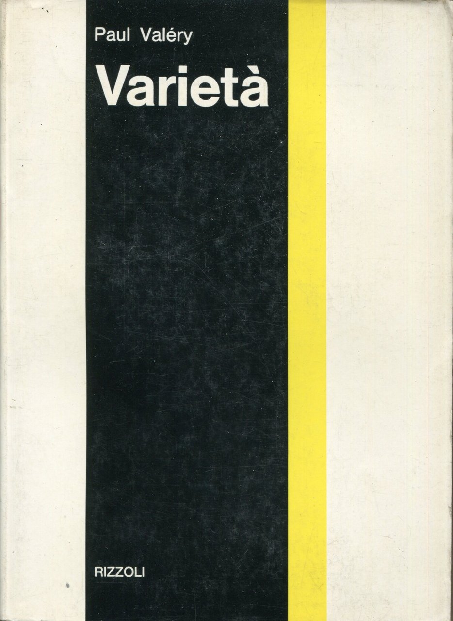 Varietà, a cura di Stefano Agosti