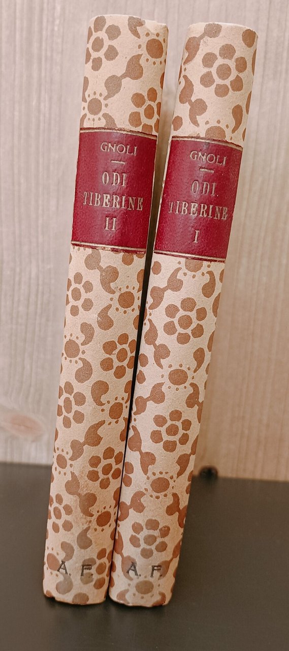 Vecchie e nuove odi tiberine. Vol. 1 e 2.