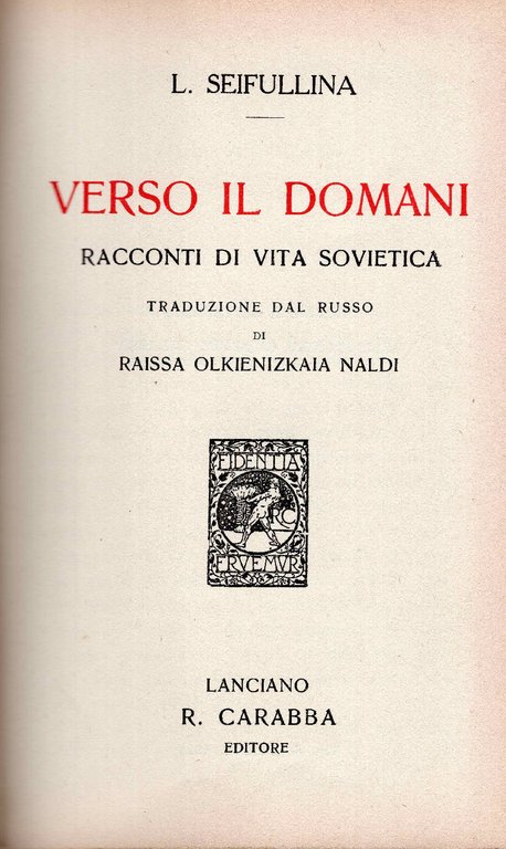 Verso il domani. Racconti di vita sovietica. Traduzione dal russo … | Immagine Gallery 2
