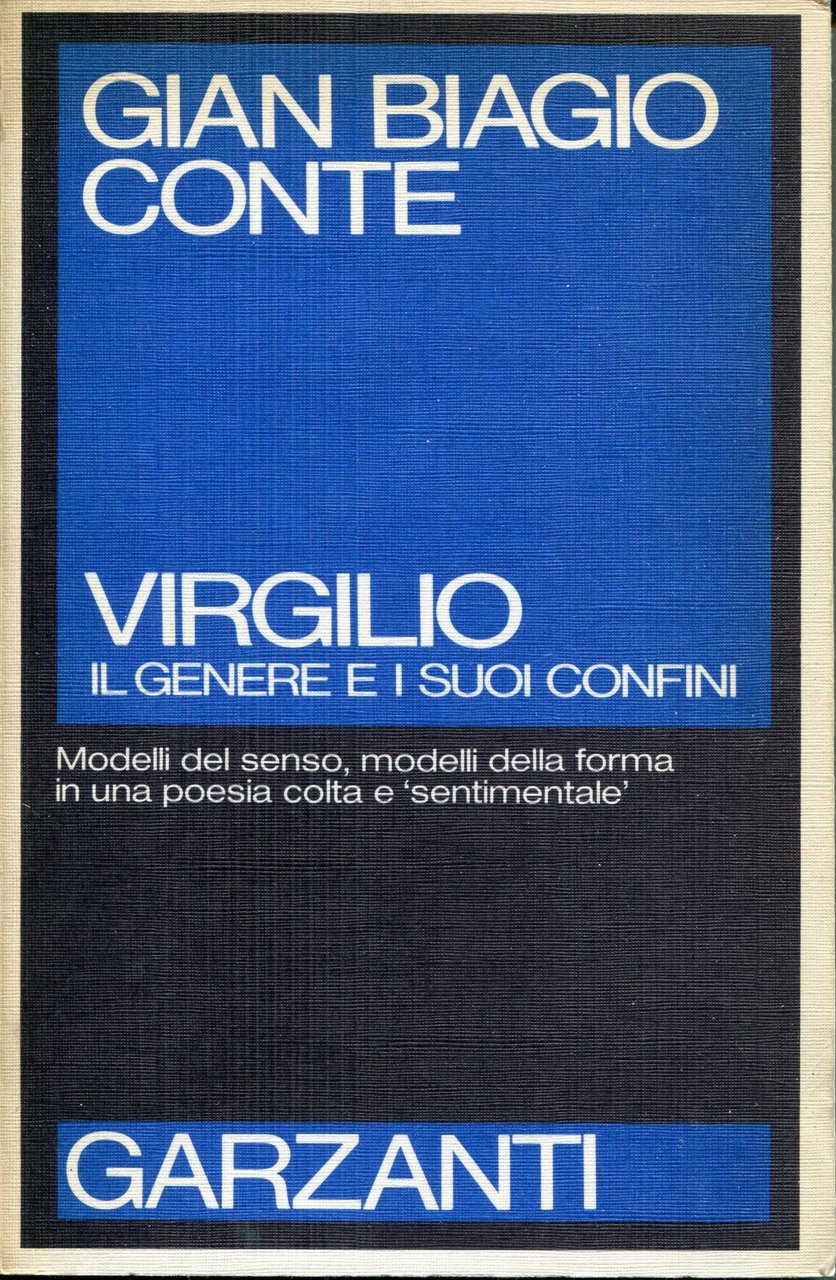 Virgilio : il genere e i suoi confini
