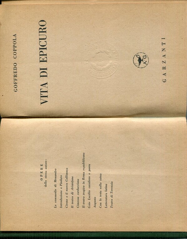 Vita di Epicuro | Immagine Gallery 2