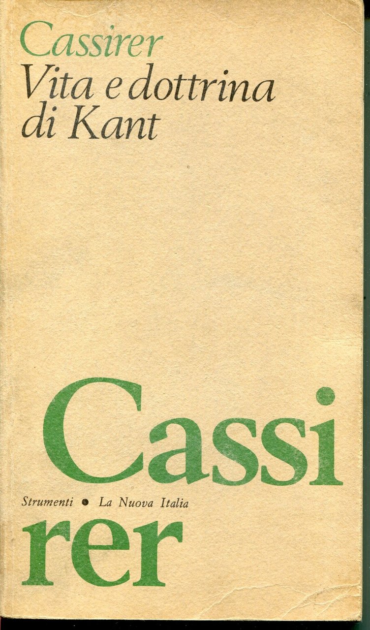 Vita e dottrina di Kant. Presentazione di Mario Dal Pra | Immagine principale
