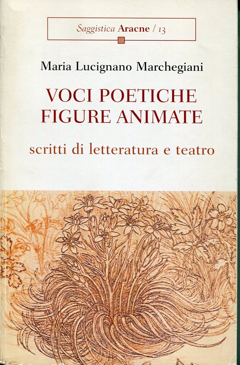 Voci poetiche, figure animate : scritti di letteratura e teatro