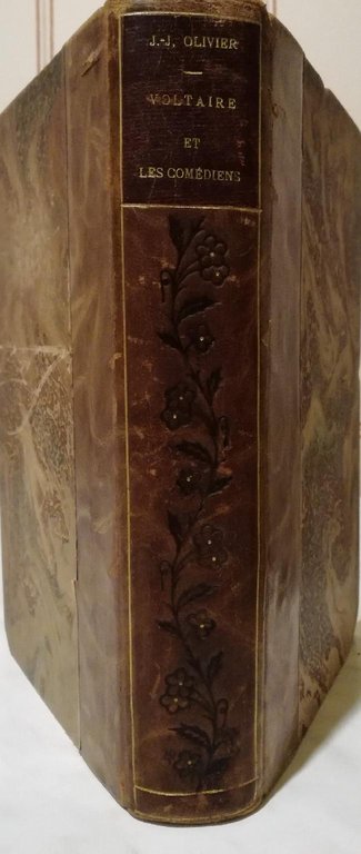Voltaire et les comédiens interprètes de son théâtre. Etude sur …