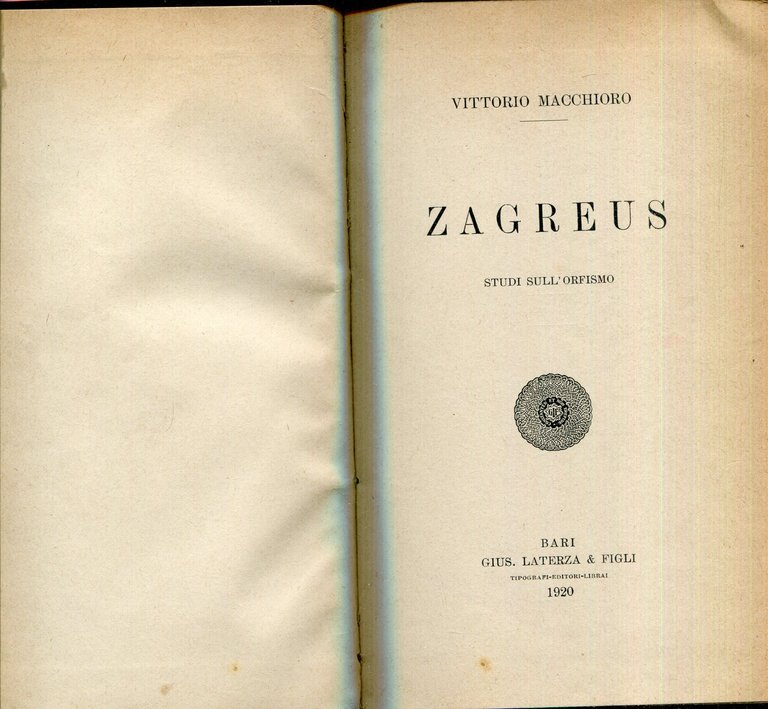 Zagreus : studi sull'orfismo | Immagine Gallery 2