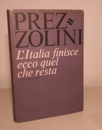 L'ITALIA FINISCE ECCO QUEL CHE RESTA