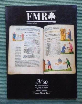 FMR RIVISTA N. 59 - MARZO 1988