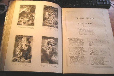 L'ORLANDO FURIOSO - CON L'AGGIUNTA DEI CINQUE CANTI, DEI FRAMMENTI …