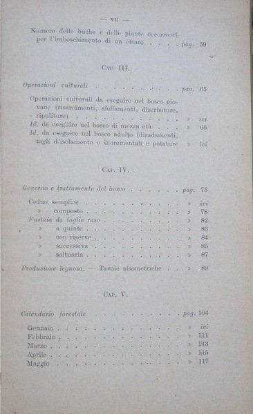 MANUALE DEL FORESTALE