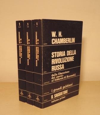 STORIA DELLA RIVOLUZIONE RUSSA - 3 VOLUMI IL SAGGIATORE