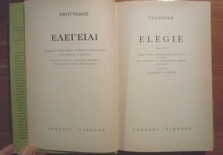 ELEGIE - LIBRI I - II