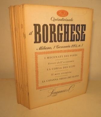 IL BORGHESE - QUINDICINALE - ANNO III - 1952