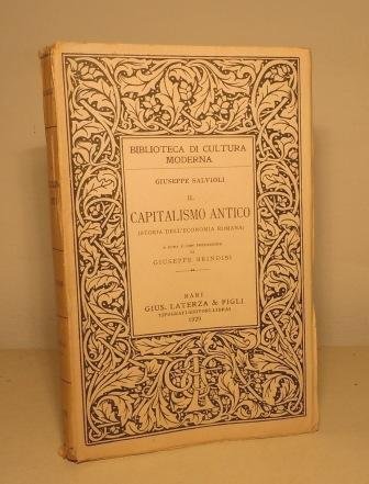 IL CAPITALISMO ANTICO (STORIA DELL'ECONOMIA ROMANA)