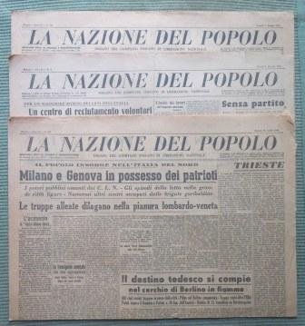 LA NAZIONE DEL POPOLO - ORGANO DEL COMITATO TOSCANO DI …
