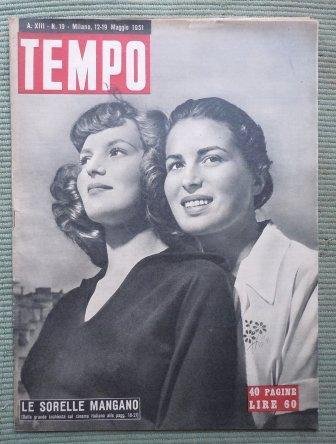 TEMPO - SETTIMANALE - ANNO XIII - 1951 - ANNATA …