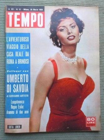 TEMPO - SETTIMANALE - ANNO XX - 1958