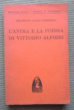 L'ANIMA E LA POESIA DI VITTORIO ALFIERI - CON INVIO …