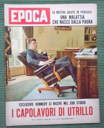 EPOCA - SETTIMANALE POLITICO DI GRANDE INFORMAZIONE - ANNO 1961