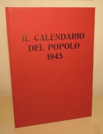 IL CALENDARIO DEL POPOLO 1945