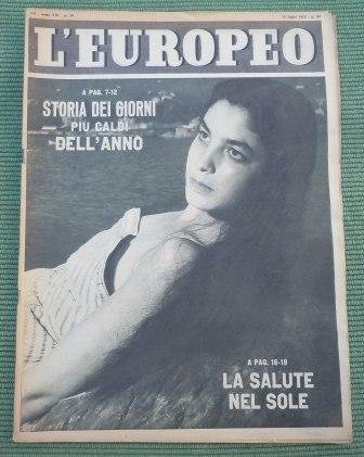 L'EUROPEO - ANNO VIII - 1952 - NUMERI: 19, 30, …