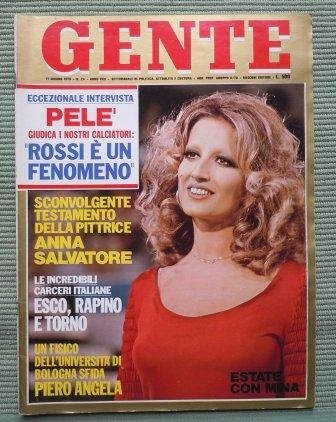 GENTE - SETTIMANALE DI POLITICA, ATTUALITA' E CULTURA - ANNO …