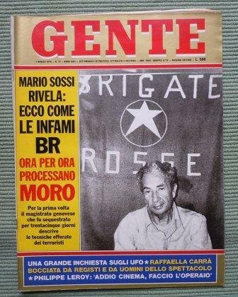 GENTE - SETTIMANALE DI POLITICA, ATTUALITA' E CULTURA - ANNO …