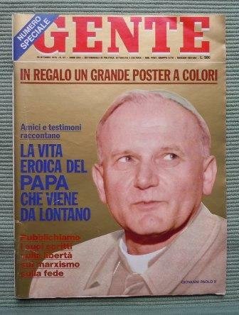 GENTE - SETTIMANALE DI POLITICA, ATTUALITA' E CULTURA - ANNO …
