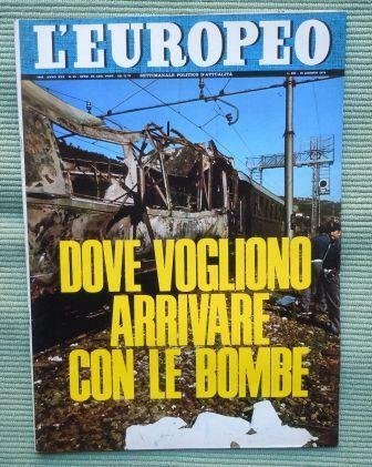 L'EUROPEO - SETTIMANALE POLITICO D'ATTUALITA - ANNO 1974