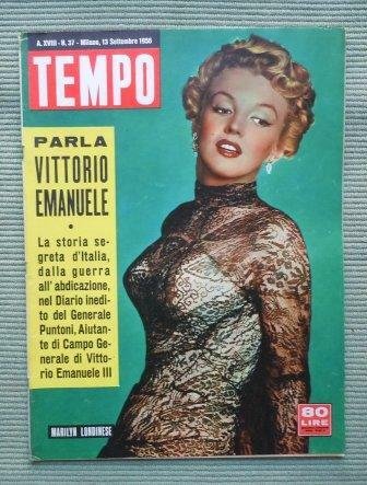 TEMPO - SETTIMANALE - ANNO - 1956