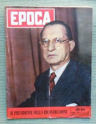 EPOCA - SETTIMANALE - ANNO 1954