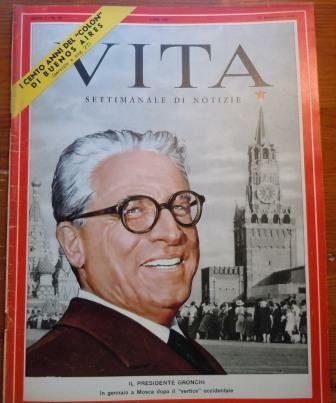 VITA - SETTIMANALE DI NOTIZIE - ANNO PRIMO 1959