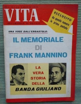 VITA - SETTIMANALE DI NOTIZIE - ANNO TERZO 1961