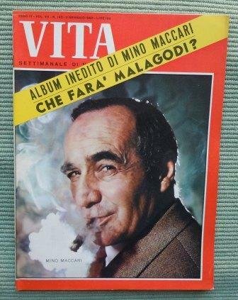VITA - SETTIMANALE DI NOTIZIE - ANNO QUARTO 1962