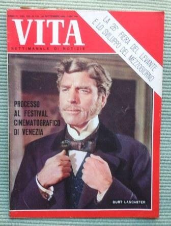 VITA - SETTIMANALE DI NOTIZIE - ANNO QUARTO 1962
