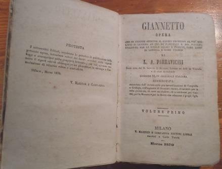 GIANNETTO - OPERA CHE IN FIRENZE .